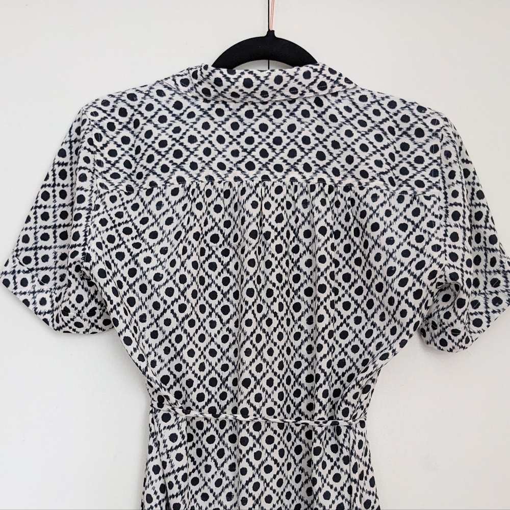 Loft XS Print Shirt Dress - Picture 9 of 10